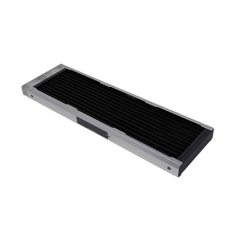 Barrowch Chameleon Fish Series Removable 360mm Radiator with Display Screen PMMA Edition - Silver - مبرد
